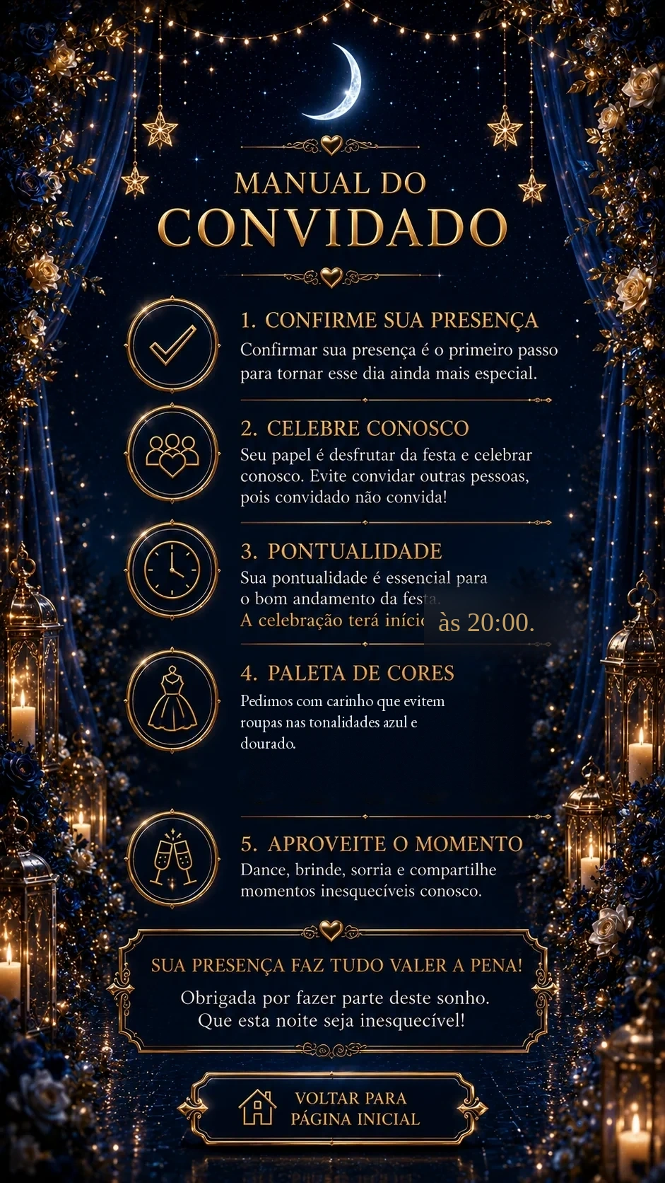 Manual do convidado